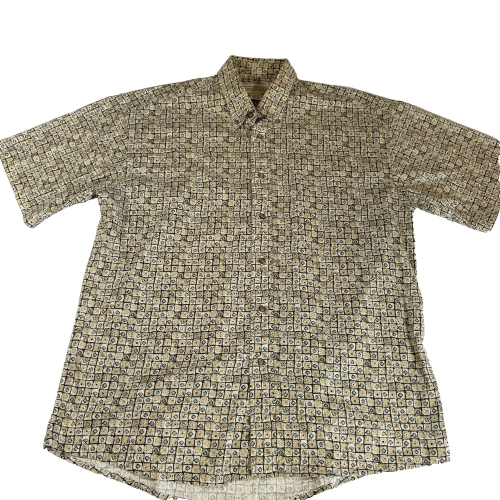 Natural Issue Mens Short Sleeve 100% Cotton Shirt